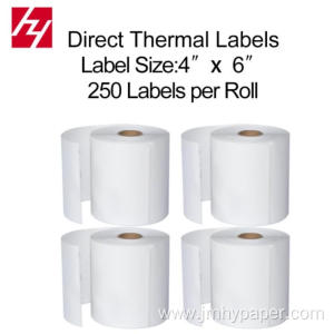 Zebra 4x6 Direct Thermal Shipping labels